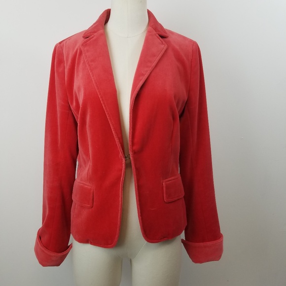 J. Crew Jackets & Blazers - J.Crew Blazer 6 Red Velvet